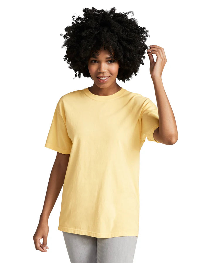Comfort Colors 1717 ADULT HEAVYWEIGHT TEE ( Butter)