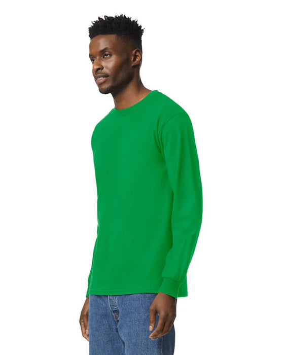 Gildan 2400 Ultra Cotton™ Adult Long Sleeve T-Shirt (Irish Green)