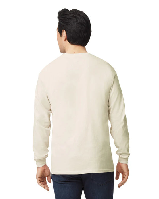 Gildan 2400 Ultra Cotton™ Adult Long Sleeve T-Shirt (Natural)