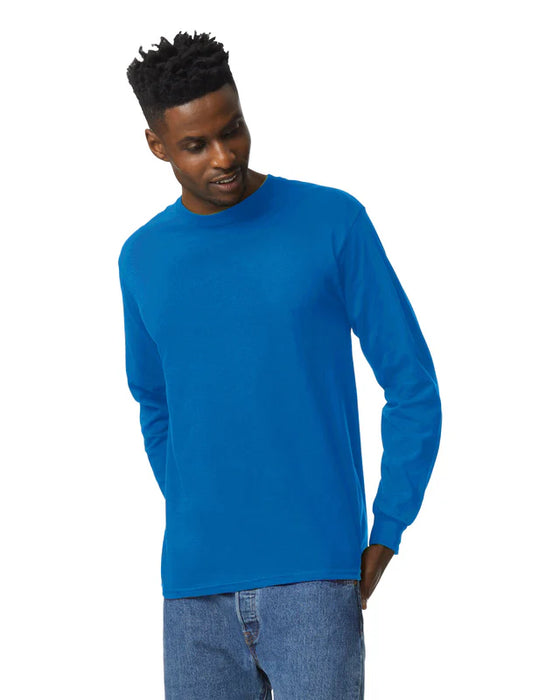 Gildan 2400 Ultra Cotton™ Adult Long Sleeve T-Shirt (Royal)
