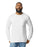 Gildan 2410 Ultra Cotton® Adult Long Sleeve T-Shirt with Pocket (White)