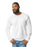 Gildan 2410 Ultra Cotton® Adult Long Sleeve T-Shirt with Pocket (White)