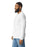 Gildan 2410 Ultra Cotton® Adult Long Sleeve T-Shirt with Pocket (White)