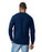 Gildan 2410 Ultra Cotton® Adult Long Sleeve T-Shirt with Pocket (Navy)
