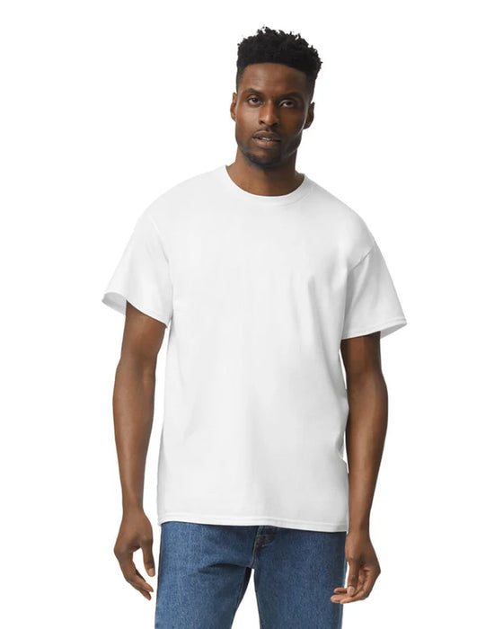 Gildan 5000 Heavy Cotton™ Adult T-shirt (White)