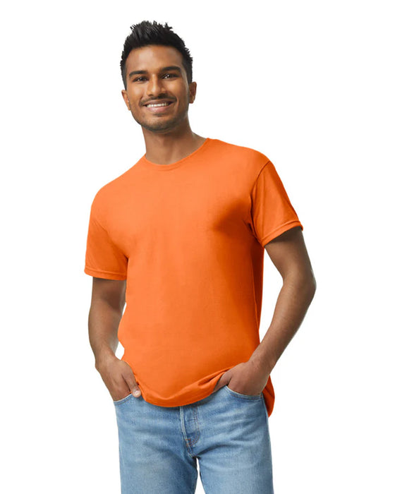Gildan 5000 Heavy Cotton™ Adult T-shirt (Safety Orange)