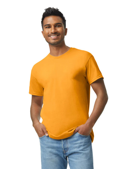 Gildan 5000 Heavy Cotton™ Adult T-shirt (Gold)