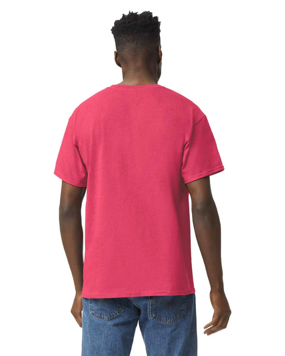 Gildan 5000 Heavy Cotton™ Adult T-shirt (Heather Red)