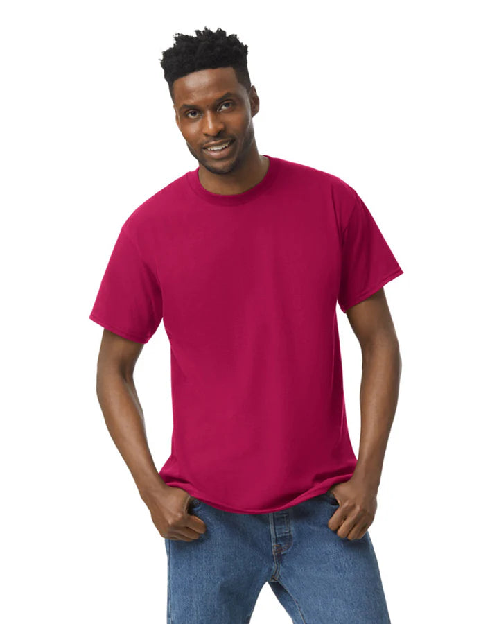 Gildan 5000 Heavy Cotton™ Adult T-shirt (Cardinal Red)