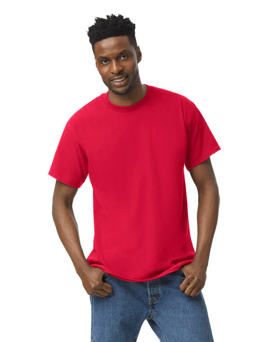 Gildan 5000 Heavy Cotton™ Adult T-shirt (Red)