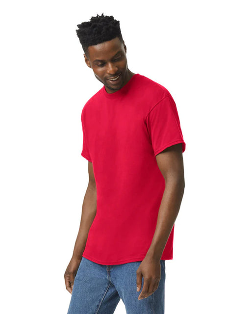 Gildan 5000 Heavy Cotton™ Adult T-shirt (Red)