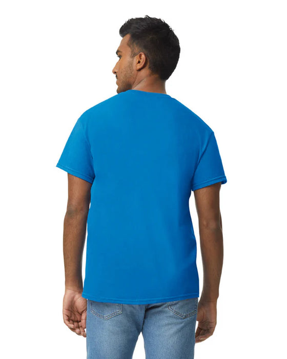Gildan 5000 Heavy Cotton™ Adult T-shirt (Neon Blue)