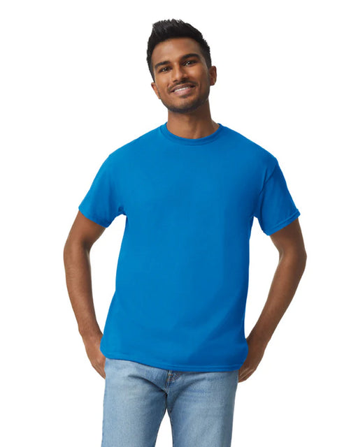 Gildan 5000 Heavy Cotton™ Adult T-shirt (Neon Blue)