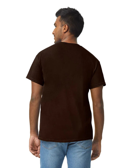 Gildan 5000 Heavy Cotton™ Adult T-shirt (Dark Chocolate)