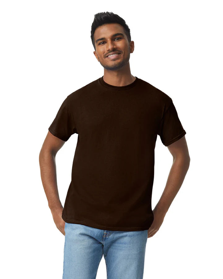 Gildan 5000 Heavy Cotton™ Adult T-shirt (Dark Chocolate)