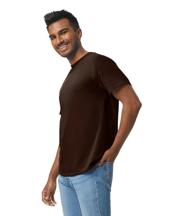 Gildan 5000 Heavy Cotton™ Adult T-shirt (Dark Chocolate)