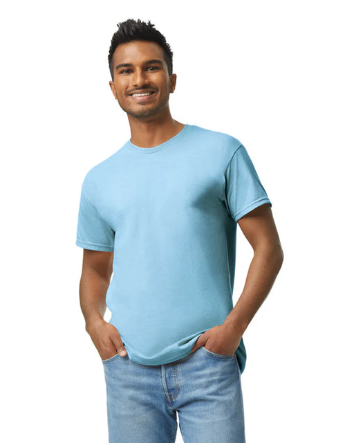 Gildan 5000 Heavy Cotton™ Adult T-shirt (Light Blue)