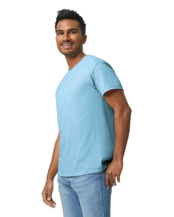 Gildan 5000 Heavy Cotton™ Adult T-shirt (Light Blue)