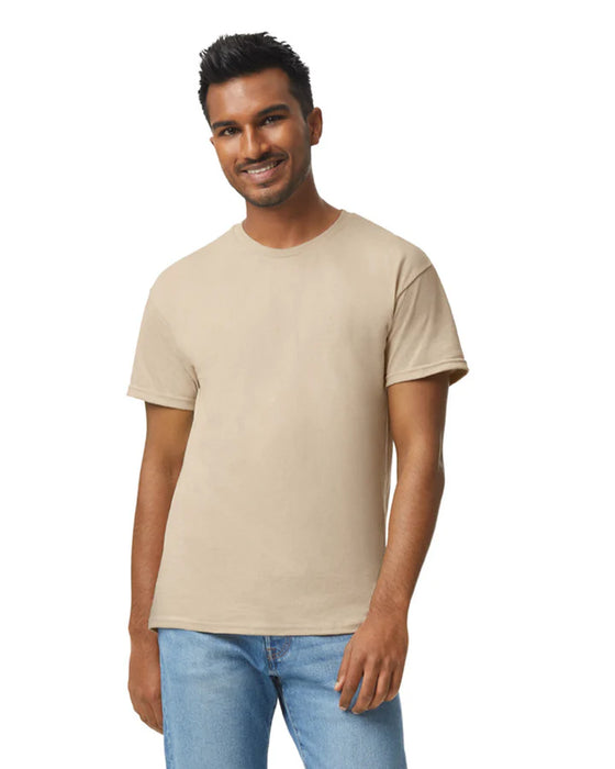 Gildan 5000 Heavy Cotton™ Adult T-shirt (Sand)
