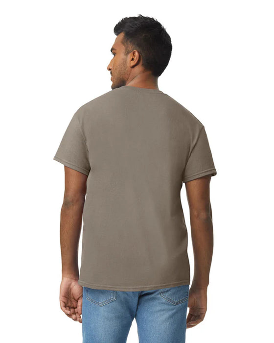 Gildan 5000 Heavy Cotton™ Adult T-shirt (Brown Savana)