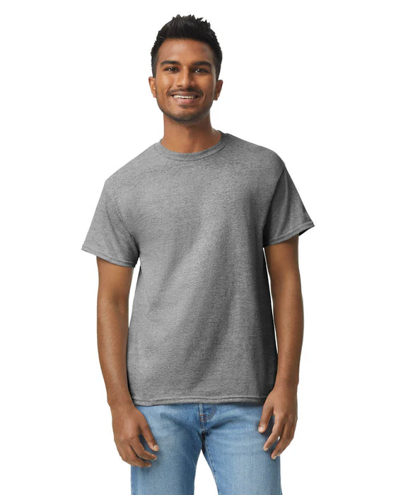 Gildan 5000 Heavy Cotton™ Adult T-shirt (Graphite Heather)
