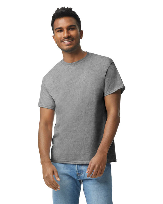 Gildan 5000 Heavy Cotton™ Adult T-shirt (Graphite Heather)