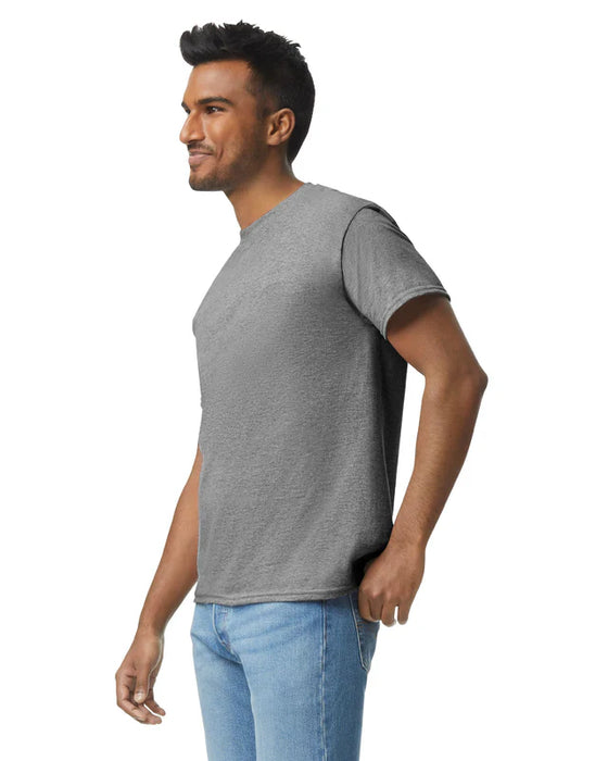 Gildan 5000 Heavy Cotton™ Adult T-shirt (Graphite Heather)