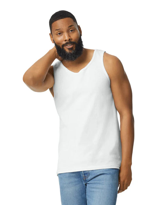 Gildan 5200 Heavy Cotton™ Adult Tank (White)