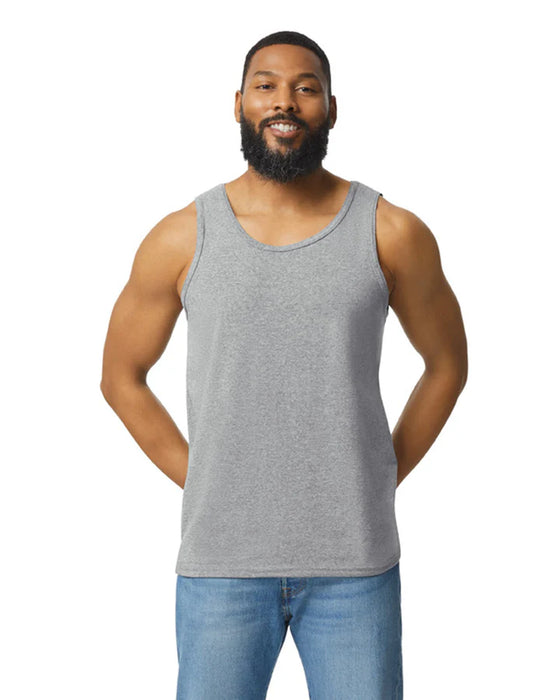 Gildan 5200 Heavy Cotton™ Adult Tank (Sport Gray)