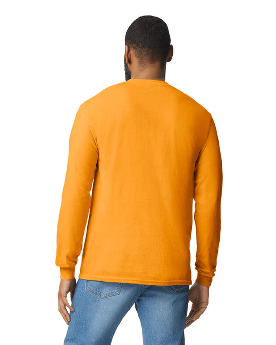 Gildan 5400 Heavy Cotton™ Long Sleeve Adult T-Shirt (Gold)