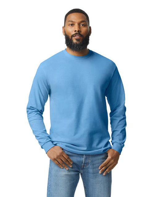 Gildan 5400 Heavy Cotton™ Long Sleeve Adult T-Shirt (Carolina Blue)