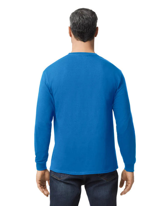 Gildan 5400 Heavy Cotton™ Long Sleeve Adult T-Shirt (Royal)