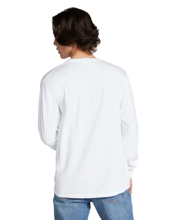Comfort Colors 6014 ADULT HEAVYWEIGHT LONG SLEEVE TEE (White)