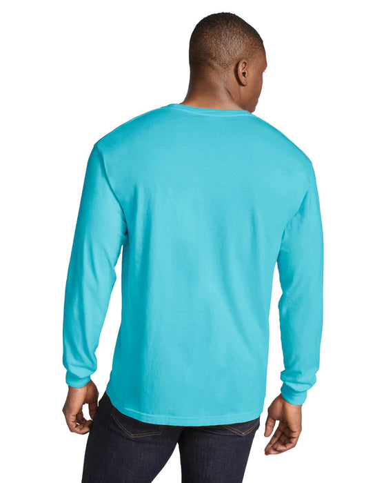 Comfort Colors 6014 ADULT HEAVYWEIGHT LONG SLEEVE TEE (Lagoon)