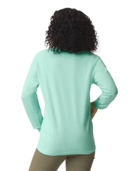 Comfort Colors 6014 ADULT HEAVYWEIGHT LONG SLEEVE TEE (Island Reef)