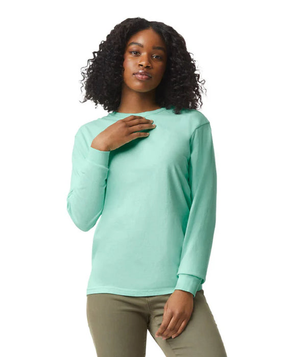 Comfort Colors 6014 ADULT HEAVYWEIGHT LONG SLEEVE TEE (Island Reef)
