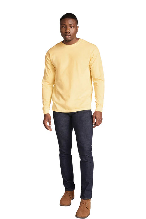 Comfort Colors 6014 ADULT HEAVYWEIGHT LONG SLEEVE TEE (Butter)