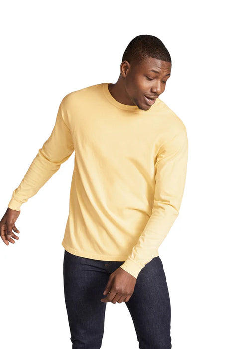 Comfort Colors 6014 ADULT HEAVYWEIGHT LONG SLEEVE TEE (Butter)
