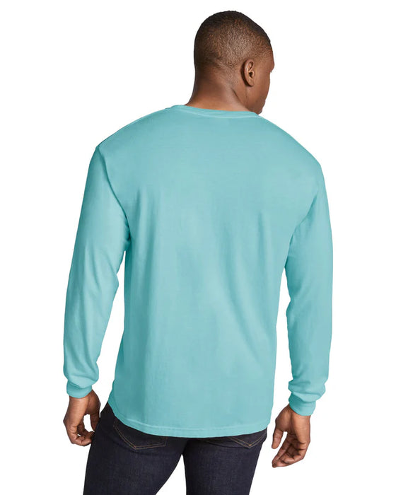 Comfort Colors 6014 ADULT HEAVYWEIGHT LONG SLEEVE TEE (Chalky Mint)