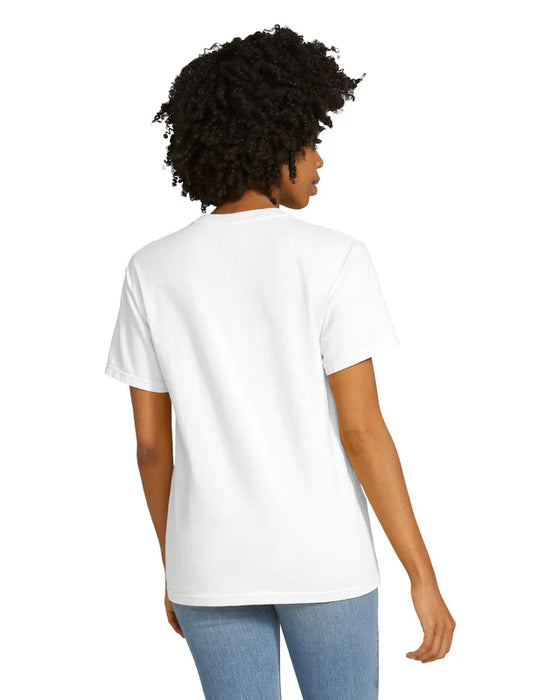 Comfort Colors 6030 ADULT HEAVYWEIGHT POCKET TEE (White)