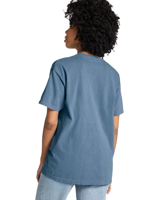 Comfort Colors 6030 ADULT HEAVYWEIGHT POCKET TEE (Blue Jean)