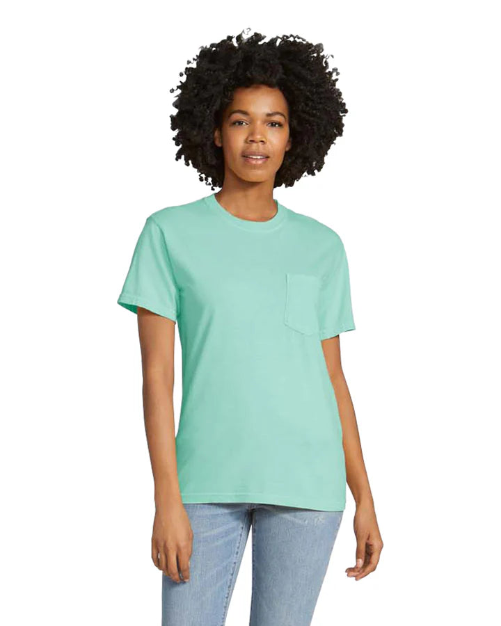 Comfort Colors 6030 ADULT HEAVYWEIGHT POCKET TEE (Island Reef)