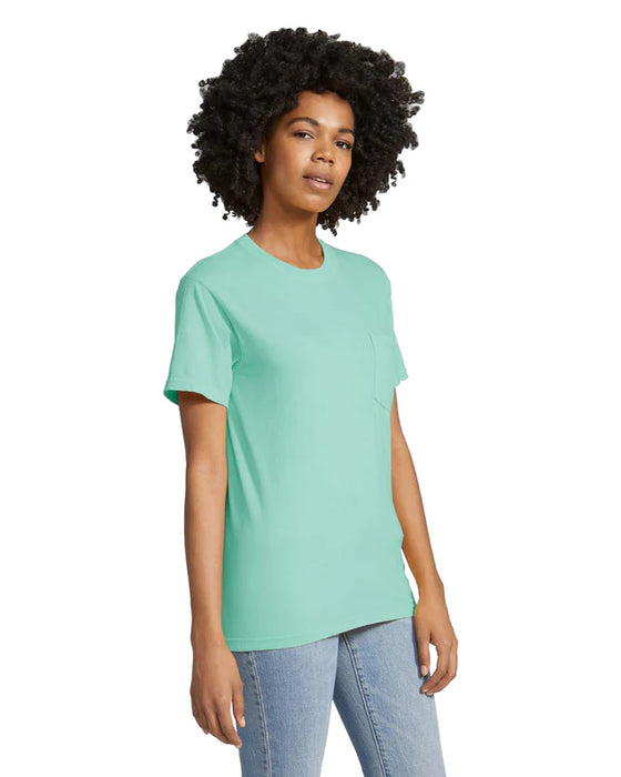 Comfort Colors 6030 ADULT HEAVYWEIGHT POCKET TEE (Island Reef)