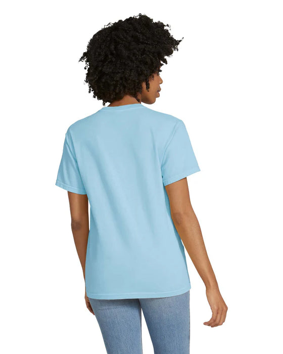 Comfort Colors 6030 ADULT HEAVYWEIGHT POCKET TEE (Chambray)