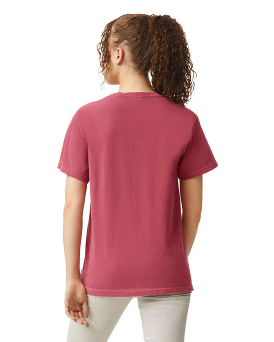 Comfort Colors 6030 ADULT HEAVYWEIGHT POCKET TEE (Crimson)