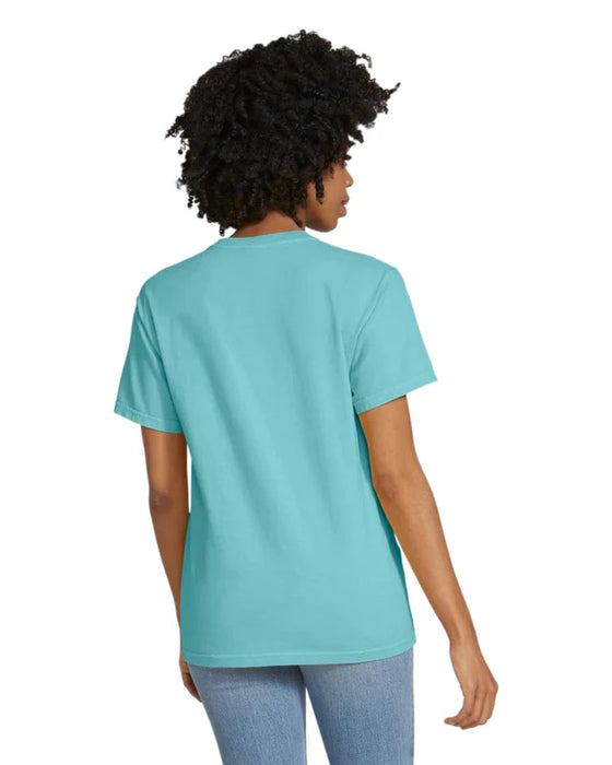 Comfort Colors 6030 ADULT HEAVYWEIGHT POCKET TEE (Chalk Mint)