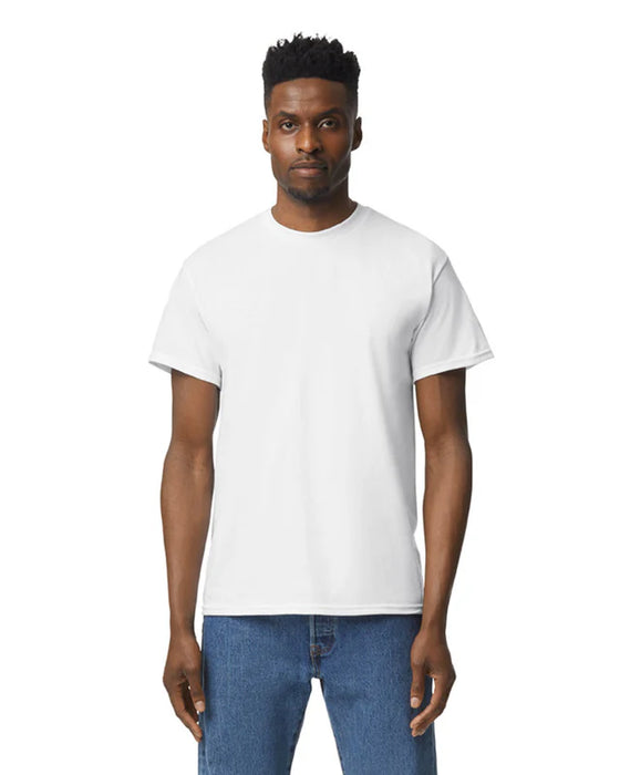 Gildan 8000 DryBlend® Adult T-Shirt (White)