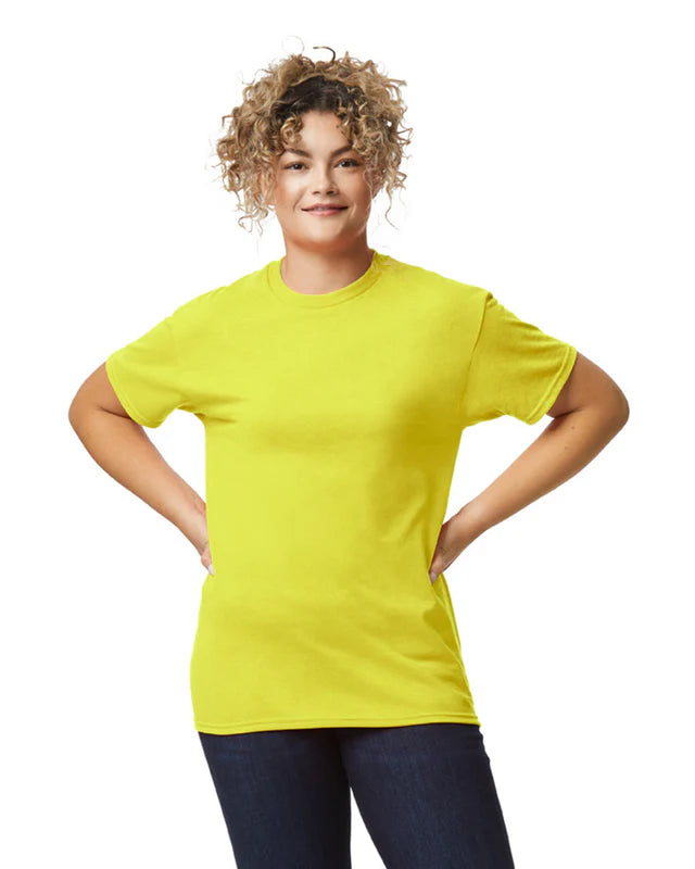 Gildan 8000 DryBlend® Adult T-Shirt (Safety Green)