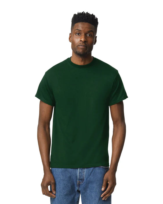 Gildan 8000 DryBlend® Adult T-Shirt (Forest Green)