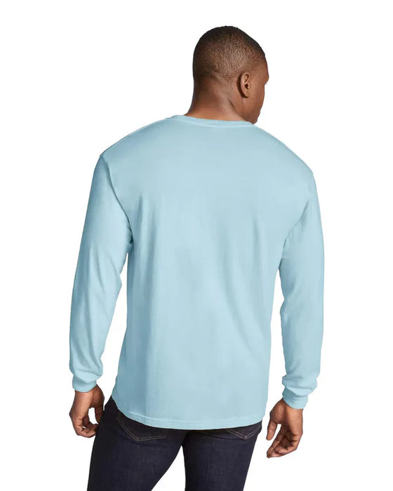 Comfort Colors 6014 ADULT HEAVYWEIGHT LONG SLEEVE TEE (Chambray)